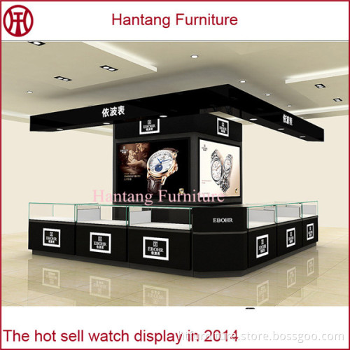 China supplier mall Watch kiosk design for sale
